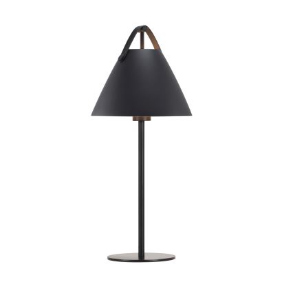 DFTP by Nordlux - Lámpara de mesa STRAP 1xE27/40W/230V negro