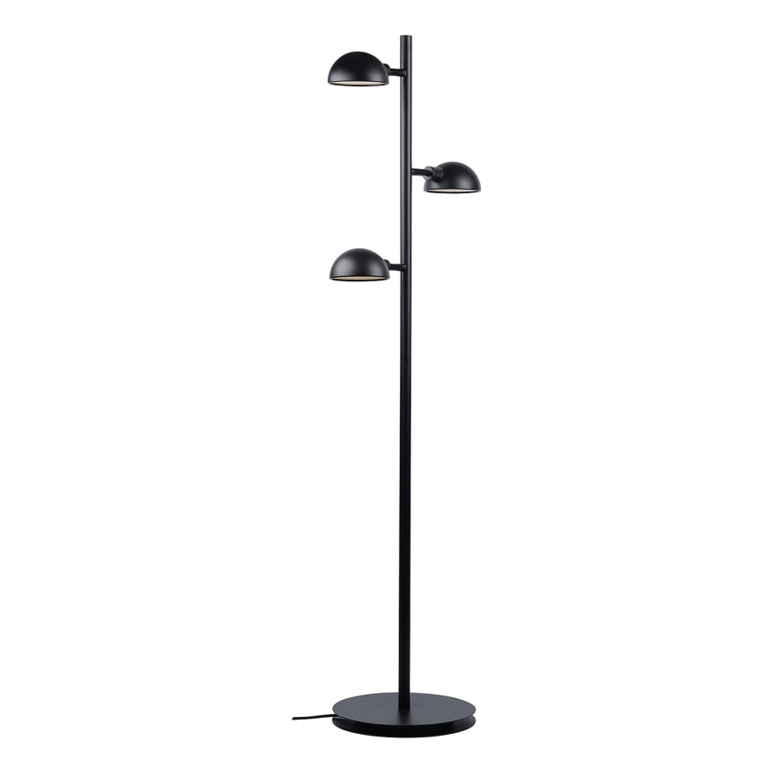 DFTP by Nordlux - Lámpara de pie NOMI 3xE14/8W/230V negro
