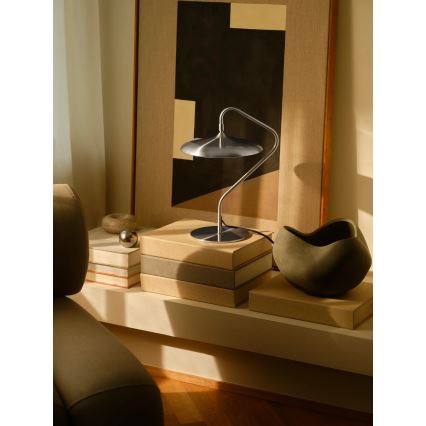 DFTP by Nordlux - Lámpara LED de mesa ARTIST LED/15W/230V en acero inoxidable