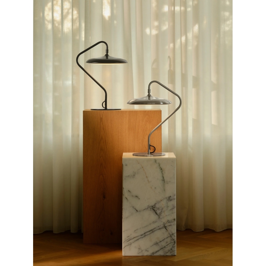 DFTP by Nordlux - Lámpara LED de mesa ARTIST LED/15W/230V en acero inoxidable