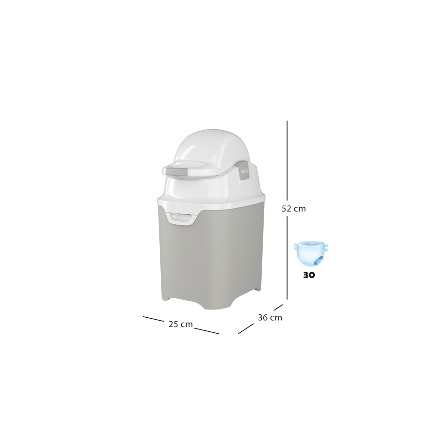 DiaperChamp - Papelera de pañales ONE beige