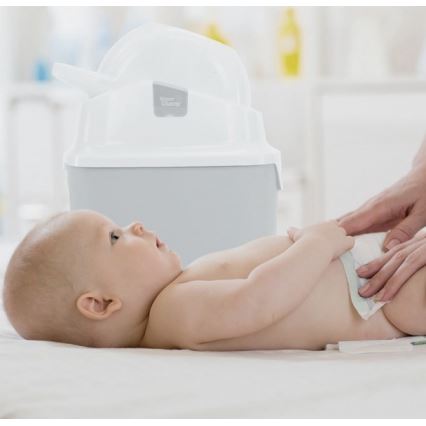 DiaperChamp - Papelera de pañales ONE blanco