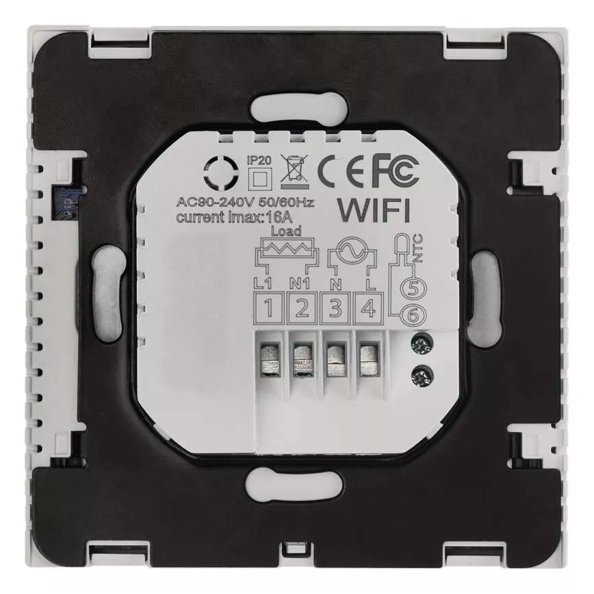Digital termostato para floor heating GoSmart 230V/16A Wi-Fi Tuya
