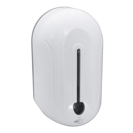 Dispensador de desinfectante 14x23,5 cm blanco