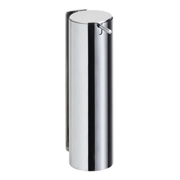 Dispensador de jabón 6,6x23,5 cm acero inoxidable/plateado