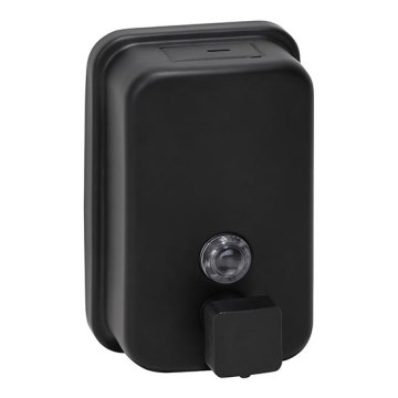 Dispensador de jabón 9,7x15 cm acero inoxidable/negro