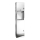 Dispensador de toallas 31x122,5 cm acero inoxidable/plateado