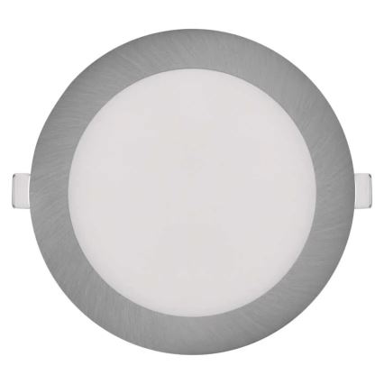 Downlight empotrado LED NEXXO LED/12,5W/230V 3000/3500/4000K plateado Ø 17 cm