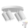 Downlight LED RGBW regulable para baño TURYN 4xGU10/6,5W/230V 2700-6500K Wi-Fi IP44 blanco