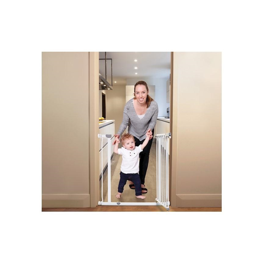 Dreambaby - Barrera de seguridad AVA 75-81 cm blanco