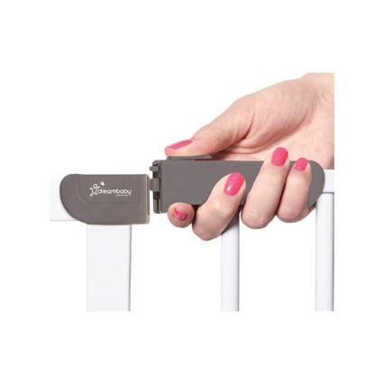 Dreambaby - Barrera de seguridad AVA 75-81 cm blanco