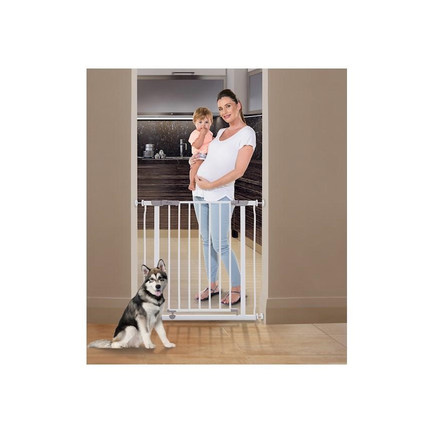 Dreambaby - Barrera de seguridad AVA 75-81 cm blanco