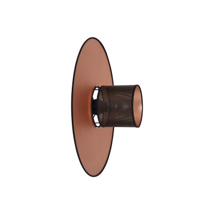 Duolla - Aplique TOKYO SHINY 1xE27/15W/230V diá. 50 cm cobre/negro