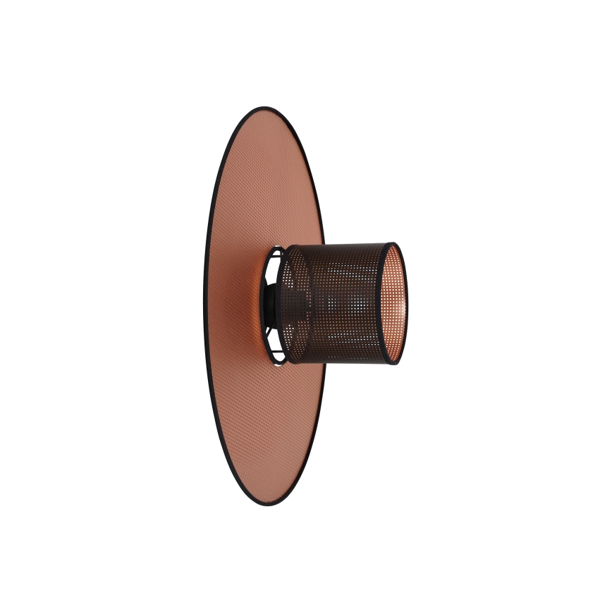 Duolla - Aplique TOKYO SHINY 1xE27/15W/230V diá. 50 cm cobre/negro