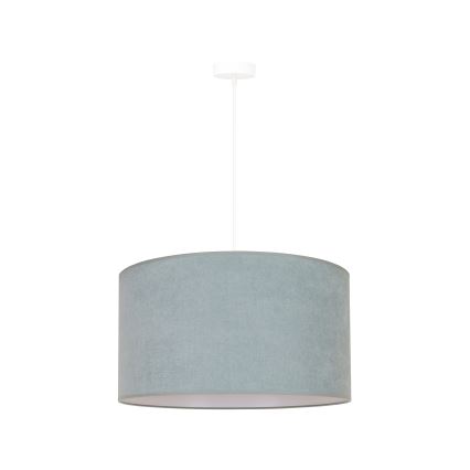 Duolla - Lámpara colgante BRISTOL 1xE27/15W/230V diá. 45 cm verde/blanco