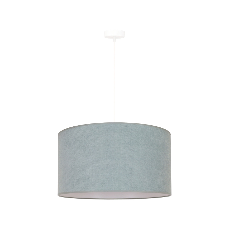 Duolla - Lámpara colgante BRISTOL 1xE27/15W/230V diá. 45 cm verde/blanco