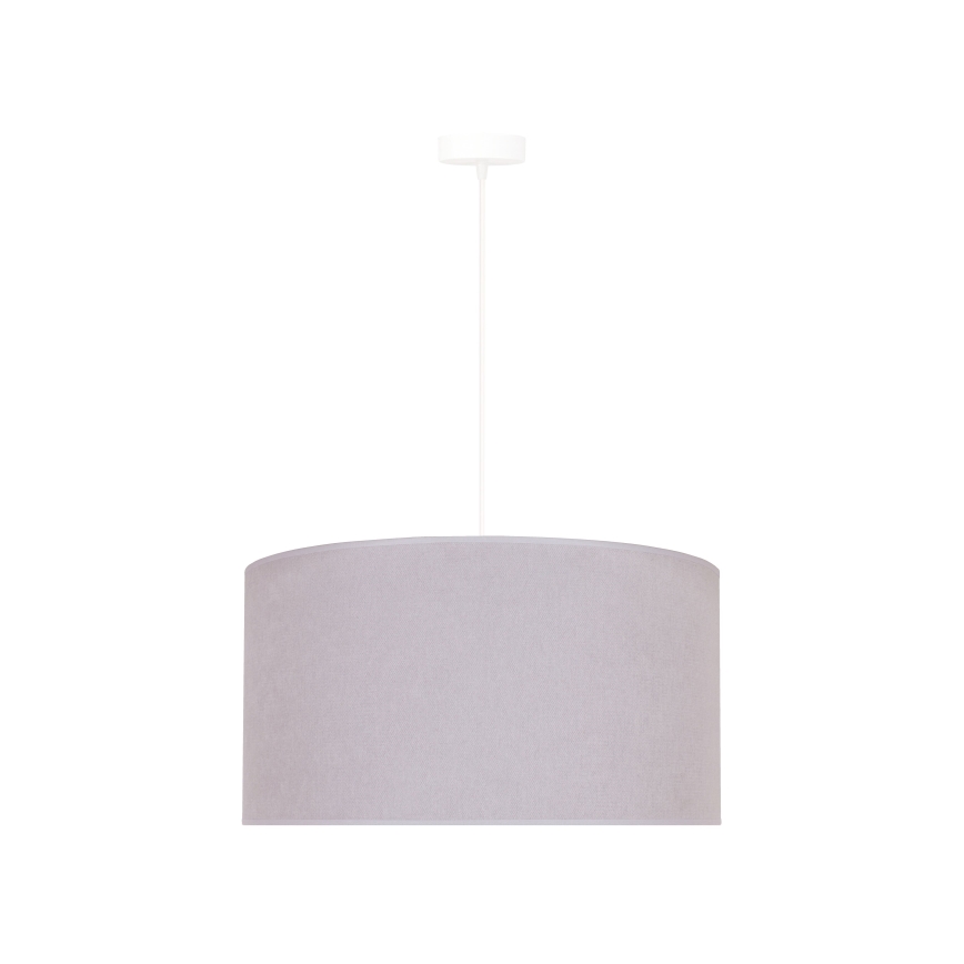 Duolla - Lámpara colgante BRISTOL 1xE27/40W/230V diá. 45 cm gris