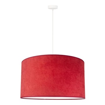 Duolla - Lámpara colgante BRISTOL 1xE27/40W/230V diá. 45 cm rojo
