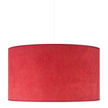 Duolla - Lámpara colgante BRISTOL 1xE27/40W/230V diá. 45 cm rojo
