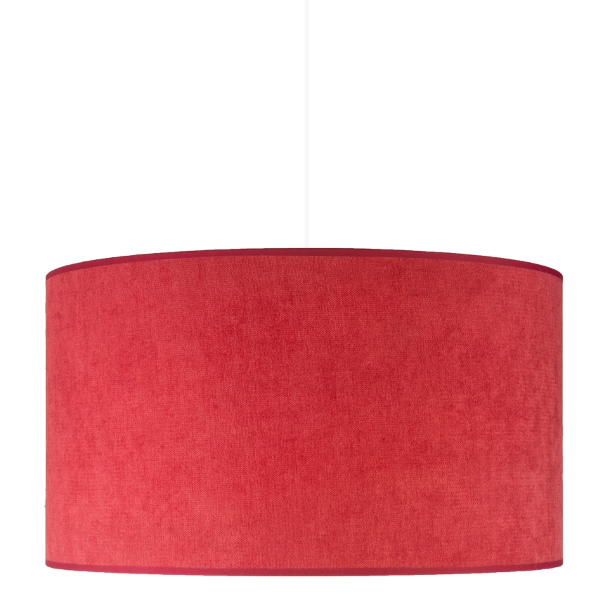 Duolla - Lámpara colgante BRISTOL 1xE27/40W/230V diá. 45 cm rojo