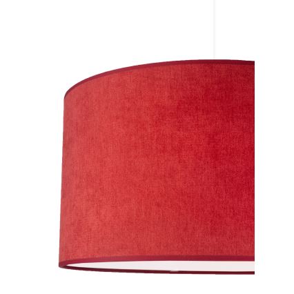Duolla - Lámpara colgante BRISTOL 1xE27/40W/230V diá. 45 cm rojo