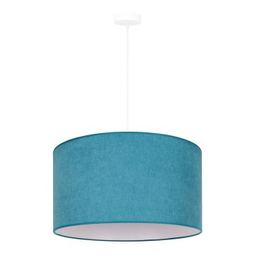 Duolla - Lámpara colgante BRISTOL 1xE27/40W/230V diá. 45 cm turquesa