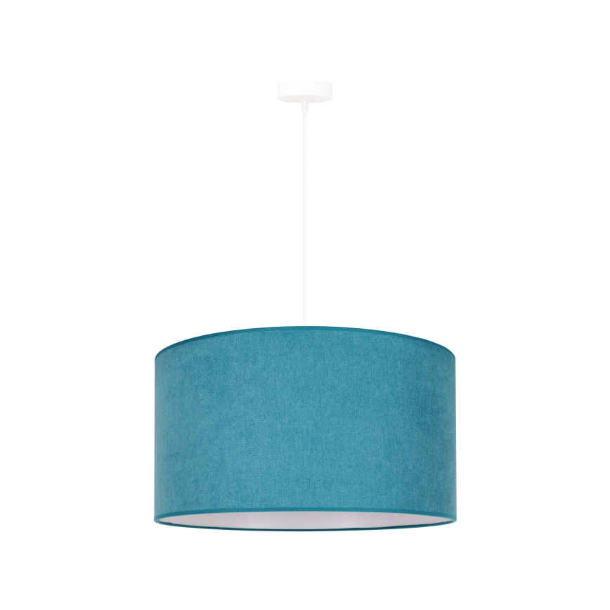 Duolla - Lámpara colgante BRISTOL 1xE27/40W/230V diá. 45 cm turquesa