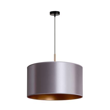 Duolla - Lámpara colgante CANNES 1xE27/15W/230V diá. 45 cm plata/cobre