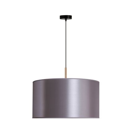 Duolla - Lámpara colgante CANNES 1xE27/15W/230V diá. 45 cm plata/cobre