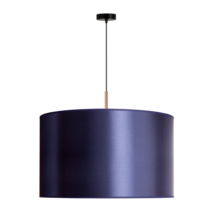 Duolla - Lámpara colgante CANNES 1xE27/15W/230V diá. 50 cm azul/cobre