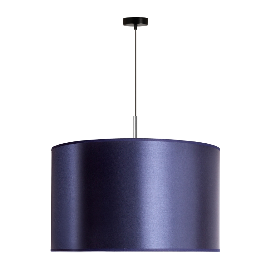 Duolla - Lámpara colgante CANNES 1xE27/15W/230V diá. 50 cm azul/plata