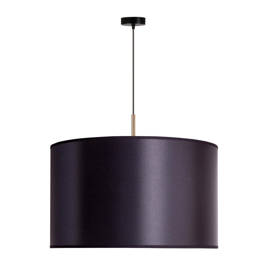 Duolla - Lámpara colgante CANNES 1xE27/15W/230V diá. 50 cm negro/cobre