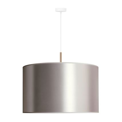 Duolla - Lámpara colgante CANNES 1xE27/15W/230V diá. 50 cm plata/cobre