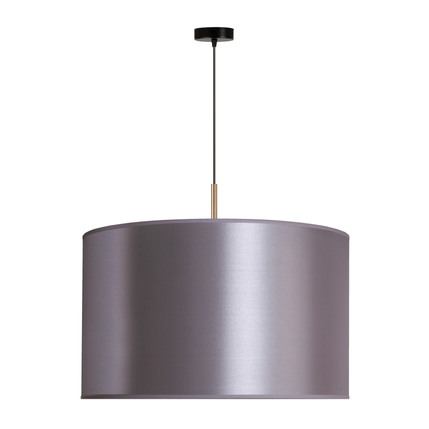 Duolla - Lámpara colgante CANNES 1xE27/15W/230V diá. 50 cm plata/cobre