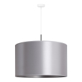 Duolla - Lámpara colgante CANNES 1xE27/15W/230V diá. 50 cm plata