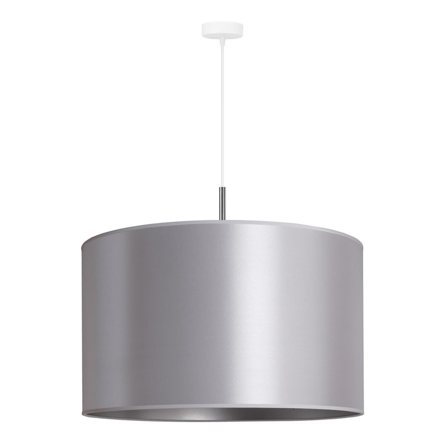 Duolla - Lámpara colgante CANNES 1xE27/15W/230V diá. 50 cm plata