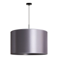 Duolla - Lámpara colgante CANNES 1xE27/15W/230V diá. 50 cm plata
