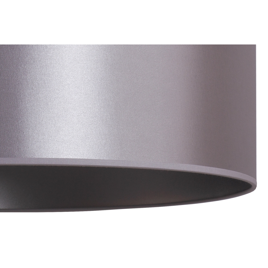 Duolla - Lámpara colgante CANNES 1xE27/15W/230V diá. 50 cm plata