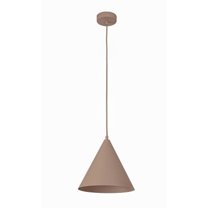 Duolla - Lámpara colgante con cable IRONLINE 1xG9/3W/230V Ø 25 cm beige