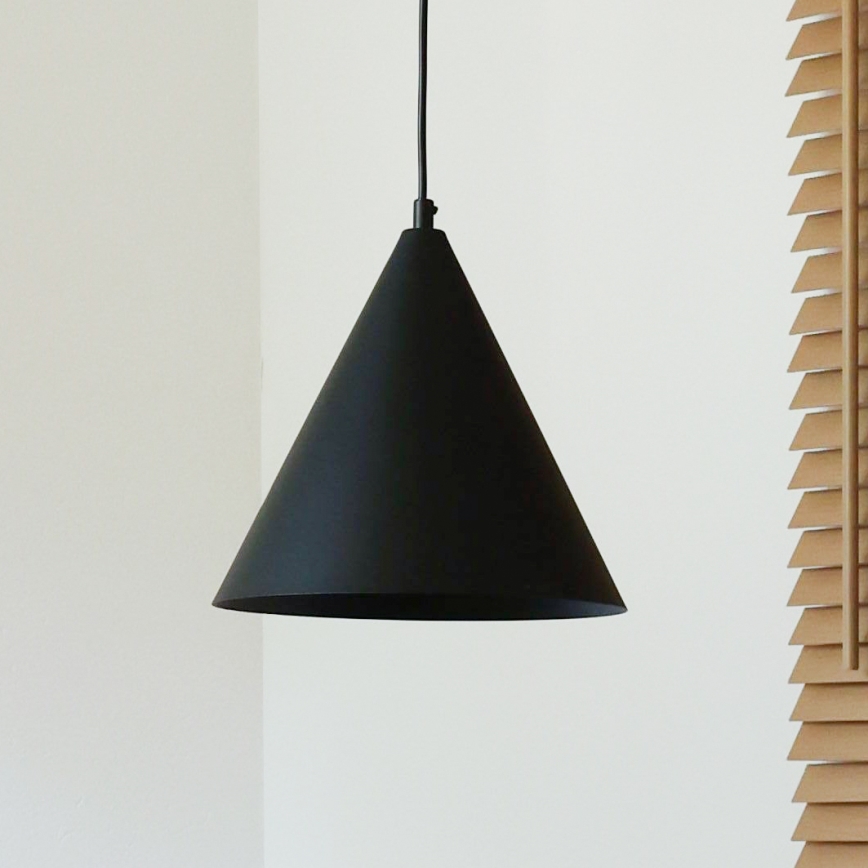 Duolla - Lámpara colgante con cable IRONLINE 1xG9/3W/230V Ø 25 cm negra