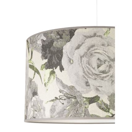 Duolla - Lámpara colgante CONSTANCE 1xE27/40W/230V diá. 45 cm gris