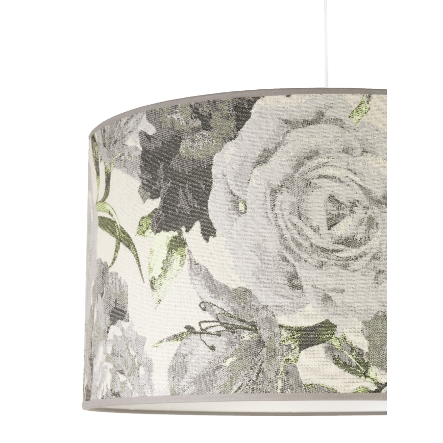 Duolla - Lámpara colgante CONSTANCE 1xE27/40W/230V diá. 45 cm gris
