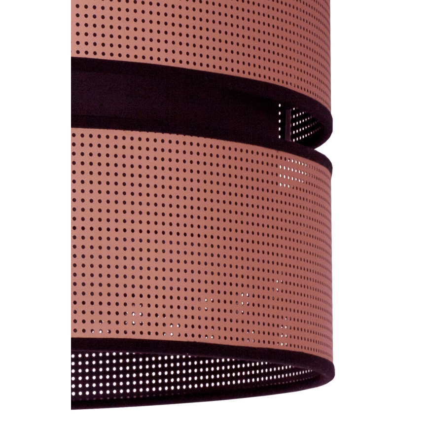 Duolla - Lámpara colgante COPPER SHINY 1xE27/15W/230V diá. 40 cm cobre/negro