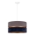 Duolla - Lámpara colgante DUO 1xE27/15W/230V diá. 40 cm azul