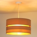Duolla - Lámpara colgante DUO 1xE27/15W/230V diá. 40 cm beige