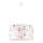 Duolla - Lámpara colgante infantil PRINT M 1xE27/40W/230V diá. 35 cm princesas