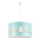 Duolla - Lámpara colgante infantil UNICORN 1xE27/15W/230V diá. 35 cm