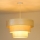Duolla - Lámpara colgante LUNETA 1xE27/40W/230V diá. 45 cm color crema