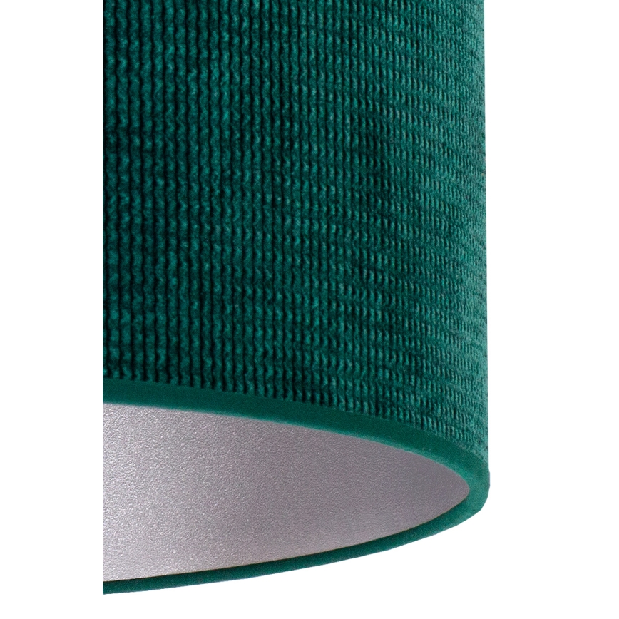 Duolla - Lámpara colgante LYON 1xE27/15W/230V diá. 40 cm verde