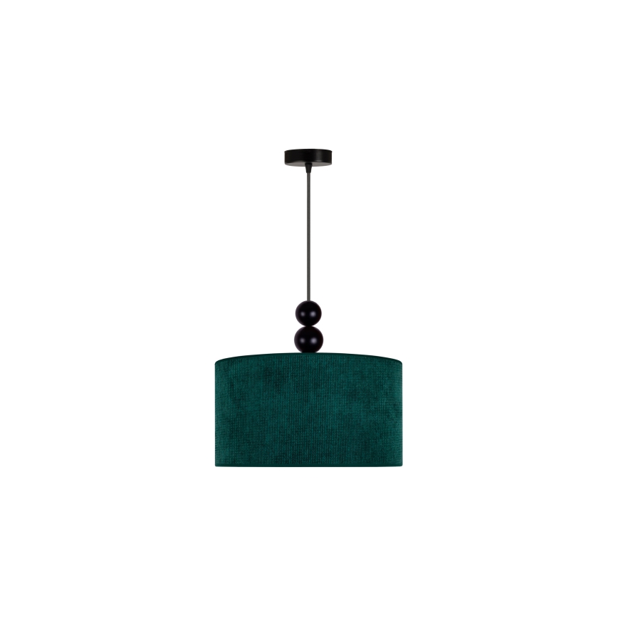 Duolla - Lámpara colgante LYON 1xE27/15W/230V diá. 40 cm verde